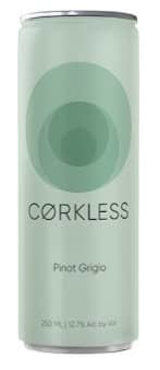 image of Corkless Pinot Grigio, 4 pack cans