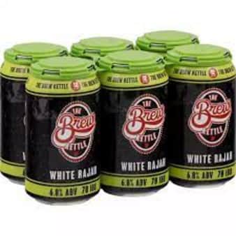 image of Brew Kettle White Rahah India Pale Ale, 6 pack cans