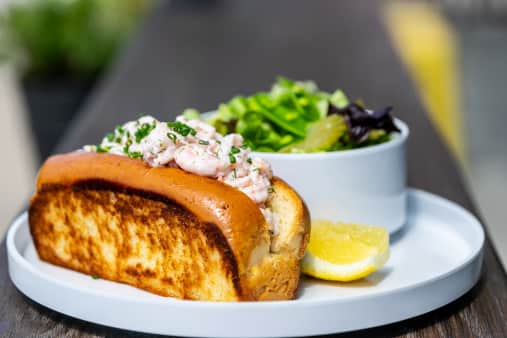 Oregon Bay Shrimp Roll