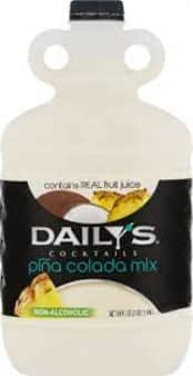 image of Dailys Pina Colada Mix, 64 fl oz