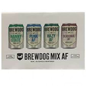 image of Brew Dog Mix AF Non-Alcoholic, 12 pack cans