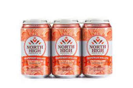 image of North High Brewing Co. Grapefruit Walleye Session IPA, 6 pack cans