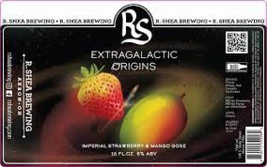image of R Shea Brewing Extragalactic Origins, 4 pack cans
