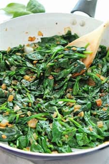 SIDE SAUTEED SPINACH