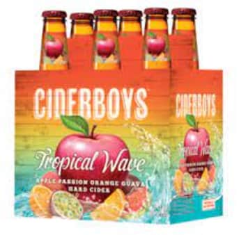 image of Ciderboys Tropical Wave, 6 Pack Bottles 