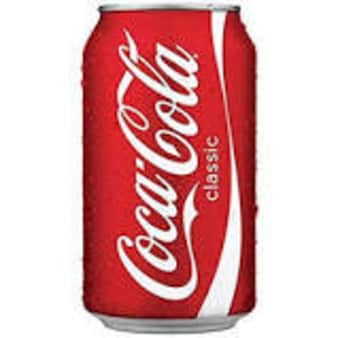 image of Coca Cola, single can