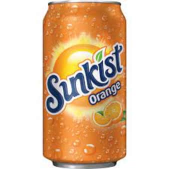 image of Sunkist Orange, single can