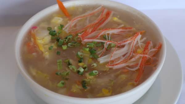 image of Hot and Sour Seafood Soup for 2