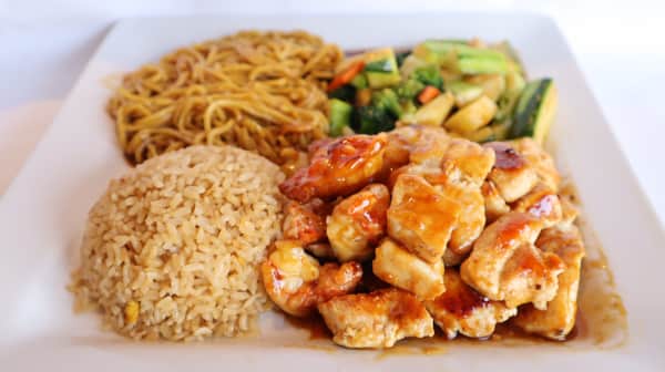 image of Chicken and Lobster Hibachi Combo