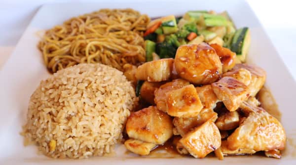 image of Chicken and Scallop Hibachi Combo