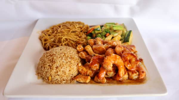 image of Chicken and Shrimp Hibachi Combo
