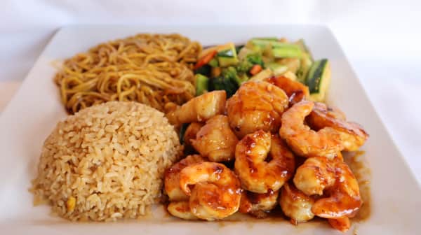 image of Shrimp and Scallop Hibachi Combo