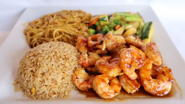 image of Shrimp and Lobster Hibachi Combo