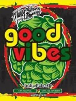 image of Voodoo Brewing Co. Good Vibes West Coast IPA, 6 pack cans