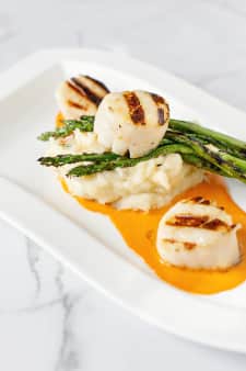 Wood-Fired Scallops