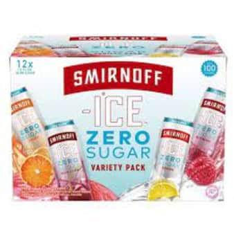 image of Smirnoff Ice Zero Sugar Variety, 12 pack cans