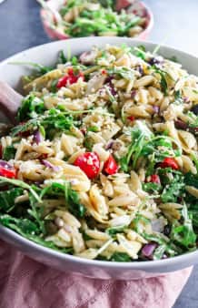 Lemon Chicken Orzo Salad