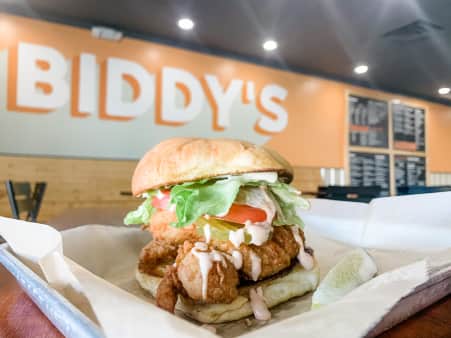 Lunch Chicken Tender Sandwich