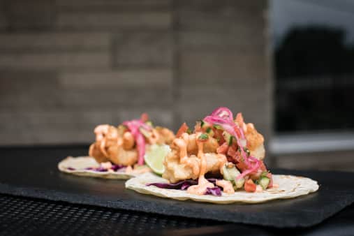 BK Modelo Shrimp Taco