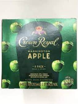 image of Crown Royal Apple, 4 pack cans 