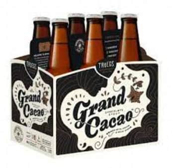 image of Troegs Grand Cacao Chocolate Stout, 6 pack bottles