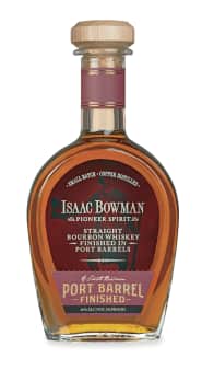 image of Isacc Bowman Port Barrel Finished Bourbon - 750ml