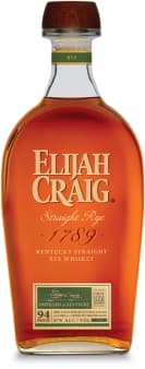 image of Elijah Craig Straight Rye 94-750ml