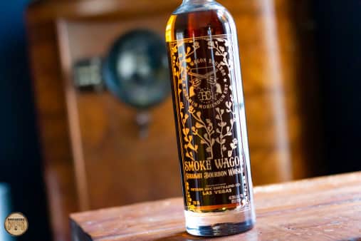 image of Smoke Wagon Straight Bourbon Whiskey - 750ml