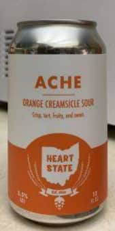 image of Heart State Ache Orange Creamsicle Sour, 6 pack cans