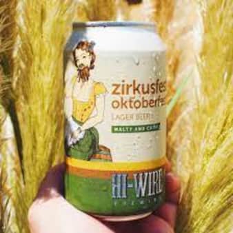 image of Hi-Wire Zirkusfest Oktoberfest Lager, 6 pack cans