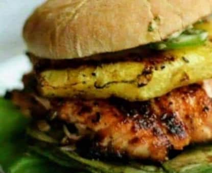 image of Salmon Fillet Sandwich Meal