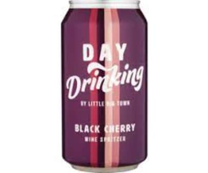 image of Day Drinking Black Cherry Wine Spritzer, 4 pack cans