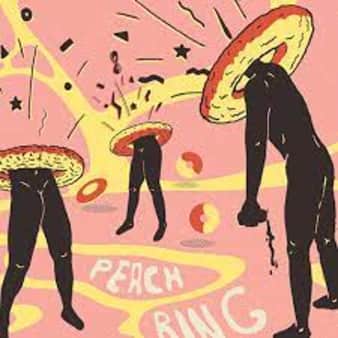 image of Unplugged Brewing Co Peach Ring Sour, 4 pack cans 