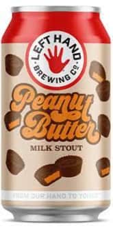 image of Left Hand Brewing Peanut Butter Milk Stout, 6 pack cans