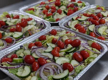 image of Tray Garden Salad