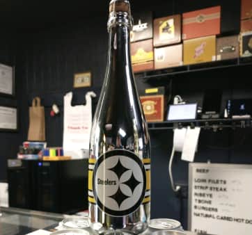 image of Pittsburg Steelers Champagne Bubbly