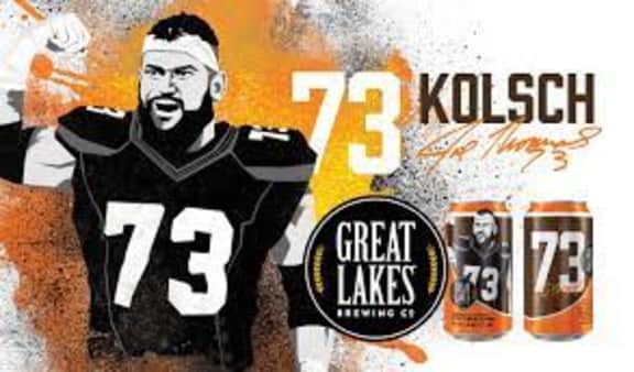 image of Great Lakes Brewing Co 73 Kolsch, 6 pack cans