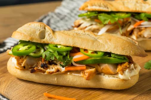 image of Grilled Chicken Bánh mì