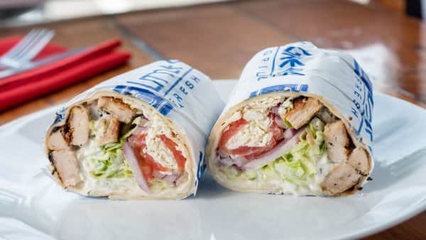 image of Greek Chicken Wrap