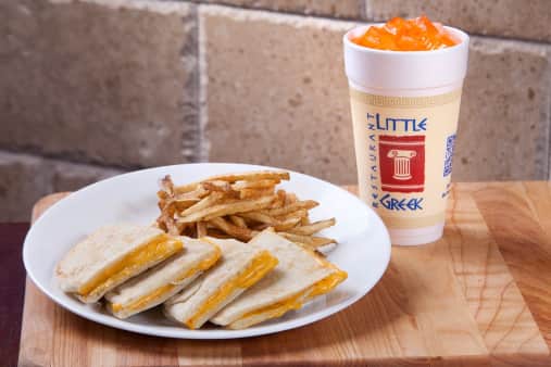 image of Kid's Grilled Cheese Pita w/fries