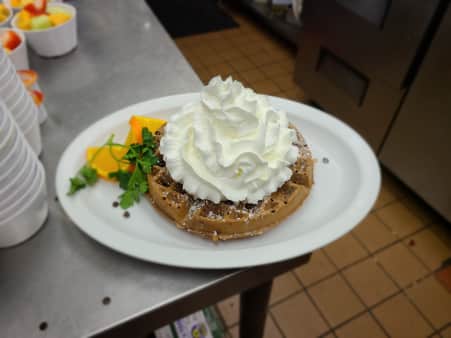image of DECADENT CHOCOLATE WAFFLE