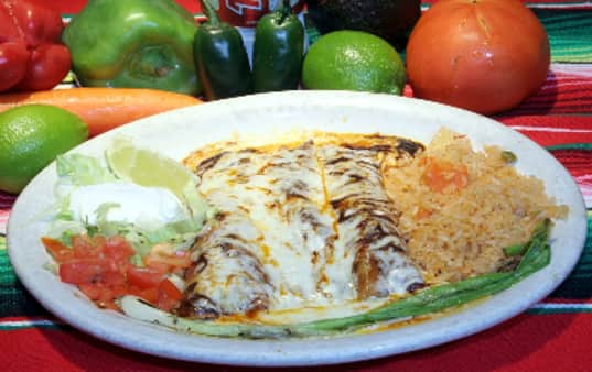 image of #34-Mole Enchiladas
