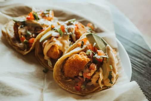 TACOS CAMARON CRUJIENTE