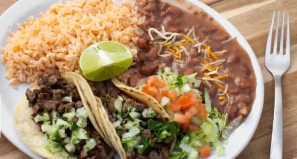 image of (2) Taco Plate