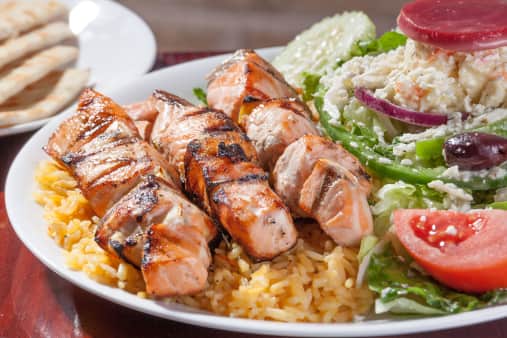 image of Salmon Skewers (3 each)