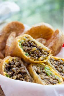 image of Cheesesteak Egg Rolls