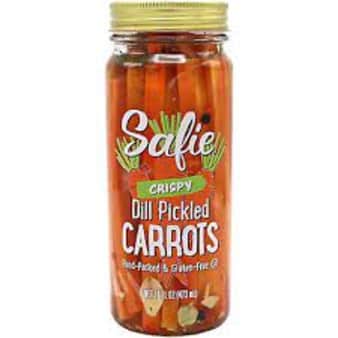 image of Safies Pickled Carrots, 16 oz jar