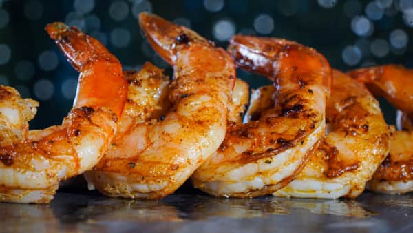 Side Of Grilled Shrimp