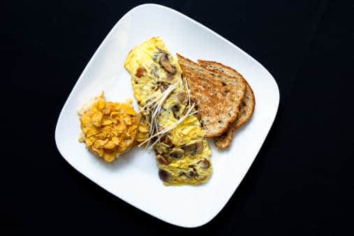 image of Savory Mushroom Omelet