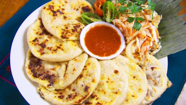 image of Cheese pupusas